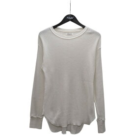 【中古】FUMIKA UCHIDAサーマルカットソー FU-S-CS005 ホワイト サイズ：L【価格見直し】