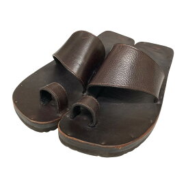 【中古】JUTTA NEUMANN　ALICE サンダル ブラウン サイズ：D8 【280725】（ユッタニューマン）