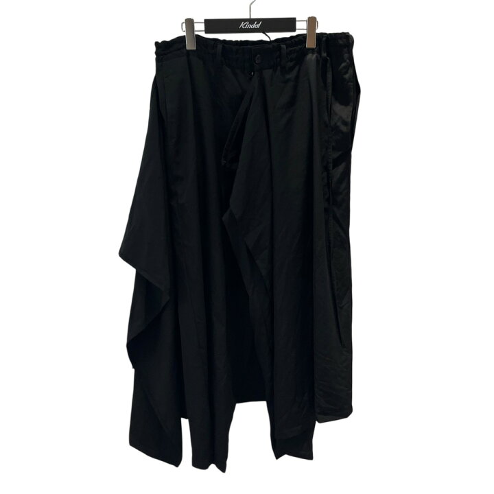 楽天市場】【中古】GROUND Y 24AW スカートパンツ GO-P06-100 ブラック  