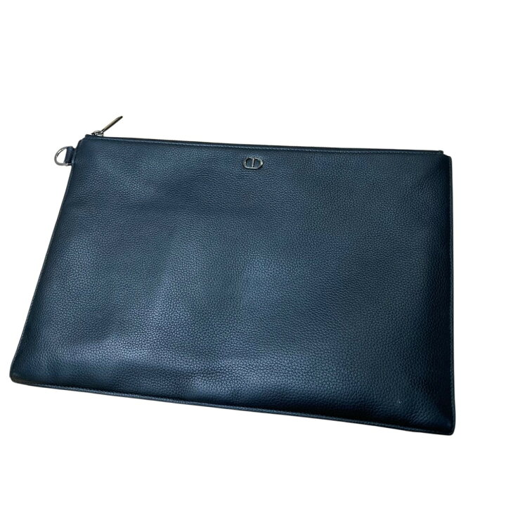 楽天市場】【中古】Christian Diorグレインド カーフスキン CDロゴ A5 