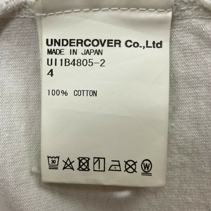 楽天市場】【中古】UNDERCOVERISM 後teeカスタムハギTEE UI1B4805-2  