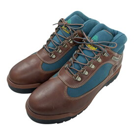【中古】the Apartment×Timberland「FIELD BOOT」トレッキングブーツ ミッドブラウン サイズ：27.5cm【価格見直し】