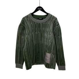 【中古】A-COLD-WALL　クルーネックニット グリーン サイズ：S 【070526】（アコールドウォール）