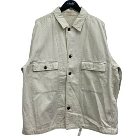 【中古】UpcycleLino　チノフィールドジャケット ベージュ サイズ：2 【220126】（アップサイクルリノ）