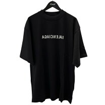 楽天市場】balenciaga（柄ロゴ）（Tシャツ・カットソー｜トップス 