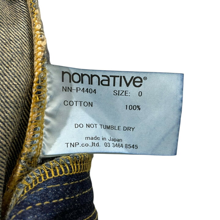 楽天市場】【中古】nonnativeDWELLER 5P JEANS 03 COTTON 12．5oz 
