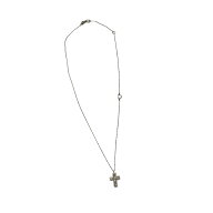【中古】DAMIANIベルエポックミニホワイトゴールドネックレス ホワイトゴールド【価格見直し】