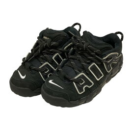 【中古】NIKE×AMBUSHAIR MORE UPTEMPO LOW SP スニーカー FB1299-001 ブラック サイズ：24【価格見直し】