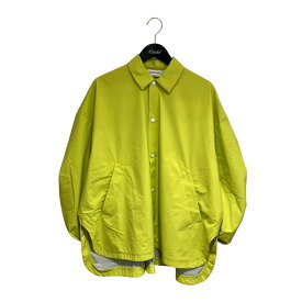 【中古】nagonstans　water-repellent coat jacket ナイロンジャケット 470HS830-0680 黄緑 サイズ：S 【240126】（ナゴンスタンス）