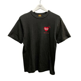 【中古】HUMAN MADE×girls don’t cry半袖カットソー ブラック サイズ：S【価格見直し】
