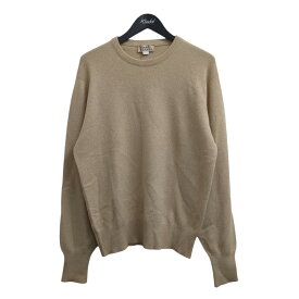 【中古】HERMES　ニット ベージュ サイズ：M 【240925】（エルメス）