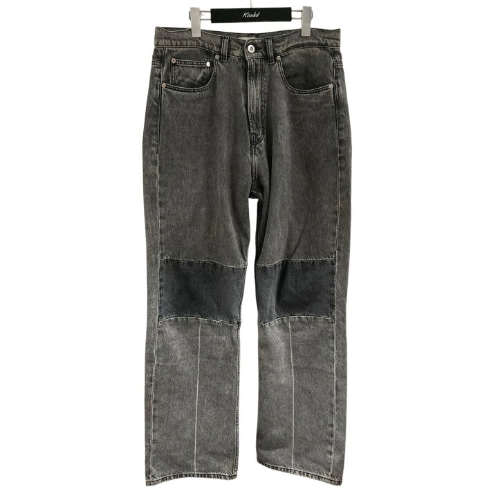 楽天市場】【中古】OUR LEGACY パッチワークデニムパンツ グレー  