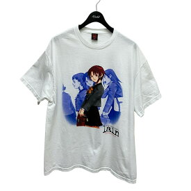【中古】GEEKS RULE　serial experiments lain Tシャツ ホワイト サイズ：XL 【260925】（ギークス ルール）