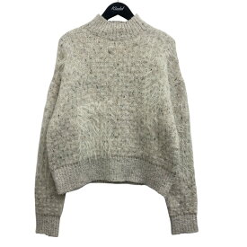 【中古】MYNE2WAY SHORT KNIT グレー サイズ：Free【価格見直し】