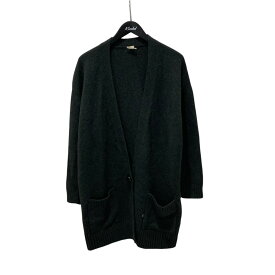 【中古】HERMES　ニットカーディガン グリーン サイズ：38 【300925】（エルメス）