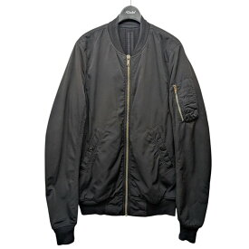 【中古】DRKSHDW14AW「Flight Bomber Jacket」フライトボンバージャケット ブラック サイズ：XS【価格見直し】