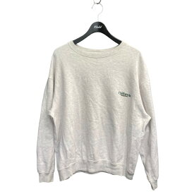 【中古】California General Store　ロゴスウェット 8012-199-0018 ライトグレー サイズ：M 【021025】（カリフォルニアジェネラルストア）