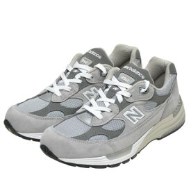 【中古】NEW BALANCE992 Core　スニーカー　U992GY グレー サイズ：26.5cm【価格見直し】