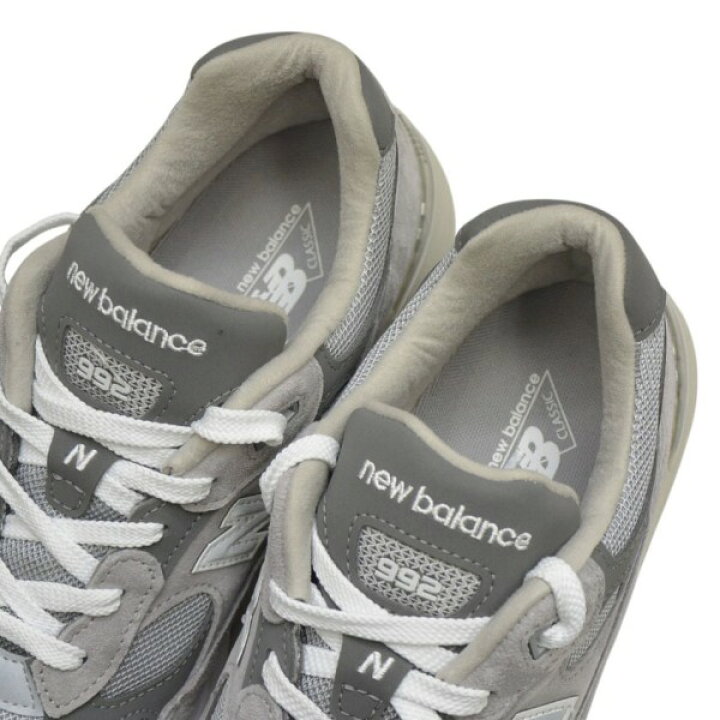 楽天市場】【中古】NEW BALANCE992 Core スニーカー U992GY グレー 