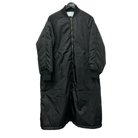【中古】TICCA　ロングMA-1 ダウンコート 0243410022 ブラック サイズ：F 【131025】（ティッカ）
