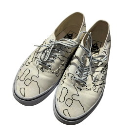 【中古】VANS×balAUTHENTIC V44CF BAL ローカットスニーカー ホワイト サイズ：27.0【価格見直し】