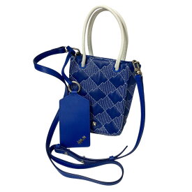 【中古】ADER error　SMALL TENIT SHOPPER BAG 2WAYショルダーバッグ ブルー サイズ：- 【181025】（アーダーエラー）