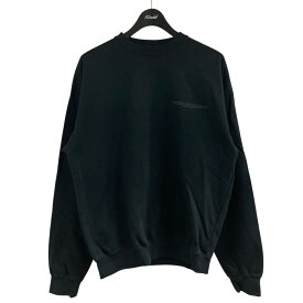 【中古】Y-3ロゴクルーネックスウェットトレーナー ブラック サイズ：XS【価格見直し】