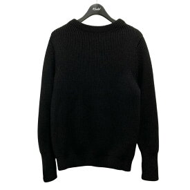 【中古】Andersen-Andersen　5GG THE NAVY CREW NECK クルーネックニット ブラック サイズ：S 【241025】（アンデルセンアンデルセン）
