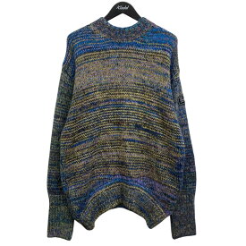 【中古】ADER error　クルーネックニット マルチカラー サイズ：A2 【301025】（アーダーエラー）