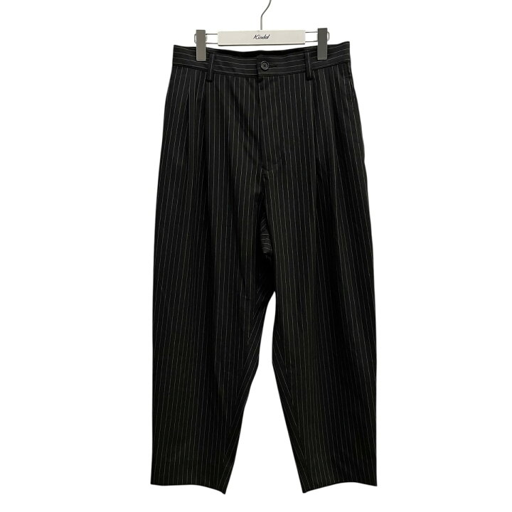 楽天市場】【中古】KUON 2 Tuck Trousers パンツ 145PT013500 ブラック 