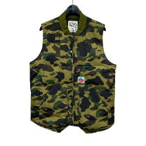 楽天市場】a bathing ape ダウンベストの通販 