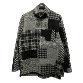 【中古】Engineered Garments　パッチワークニット グレー サイズ：XS 【101125】（エンジニアドガーメンツ）