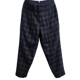 【中古】MOJITO　doo-bop別注 GULF STREAM PANTS ウールパンツ ネイビー サイズ：M 【101125】（モヒート）