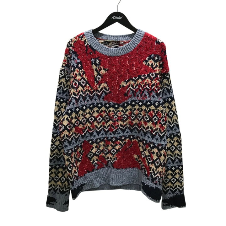 楽天市場】【中古】Andersson Bell総柄ニット マルチカラー サイズ：L 
