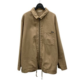 【中古】CONFECT　UpcycleLino 近江晒 超撥水 ジップシャツ 02243-0030 ブラウン サイズ：3 【131125】（コンフェクト）