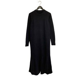 【中古】Spick and Span　フレアーヘムワンピース ニットワンピース 23040200606040 ネイビー サイズ：記載なし 【161125】（スピックアンドスパン）