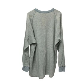 【中古】UpcycleLino　BASIC デニム混ワッフルプルオーバー スウェット グレー サイズ：2 【191125】（アップサイクルリノ）