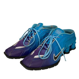 【中古】NIKE×Martine roseWomen’s Shox MR4 Scuba Blue スニーカー DQ2401-400 ブルー サイズ：25.5cm【価格見直し】