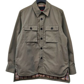 【中古】CABaN　シャツジャケット オリーブ サイズ：S 【231125】（キャバン）