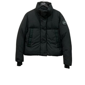 【中古】CANADA GOOSEJunction Cropped Puffer Black Label ダウンジャケット 2620WB ブラック サイズ：XS【価格見直し】