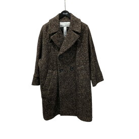 【中古】TICCA　24AW ウール ミックス ツイード テント コート 0243410243 ブラウン サイズ：Free 【261125】（ティッカ）