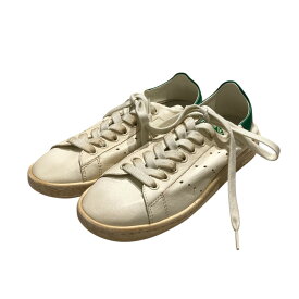 【中古】adidas×BALENCIAGA　STAN SMITH ローカットスニーカー IG9944 ホワイト×グリーン サイズ：22.5cm 【281125】（アディダス×バレンシアガ）