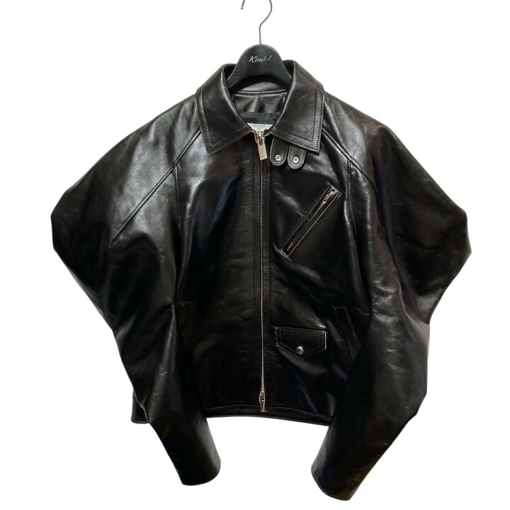 楽天市場】【中古】sacai25SS レザージャケット 25-07632 ブラック 