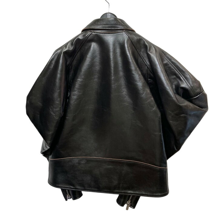 楽天市場】【中古】sacai25SS レザージャケット 25-07632 ブラック 