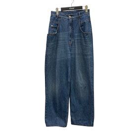 【中古】Hed Mayner　ワイドデニムパンツ HMMX67020A インディゴ サイズ：XS 【291125】（ヘドメイナー）