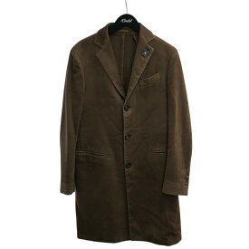 【中古】LARDINI　カシミヤチェスターコート JJ609AQ22 キャメル サイズ：46 【021225】（ラルディーニ）
