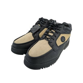 【中古】the Apartment×TimberlandHERITAGE MID LACE BOOT ヘリテージミッドレースブーツ 0A44AG ブラック×ベージュ サイズ：27【価格見直し】