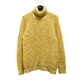 【中古】ROBERTO COLLINA　タートルネックセーター イエロー サイズ：46 【061225】（ロベルトコリーナ）