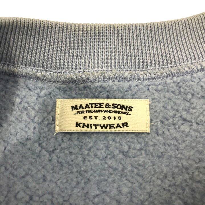 楽天市場】【中古】MAATEE＆SONS「Ex． MW UTSUBO PARK COLLEGE SWEAT 
