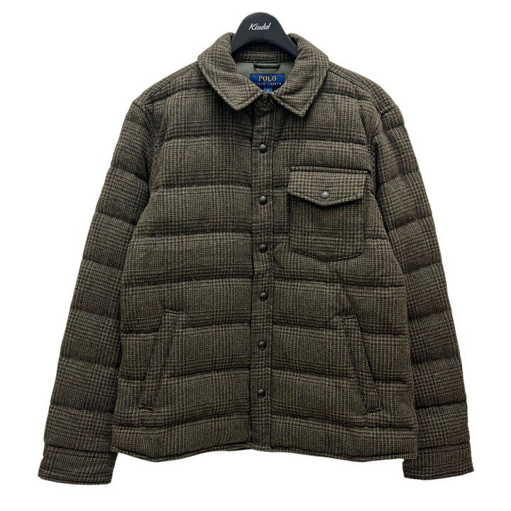 楽天市場】【中古】POLO RALPH LAUREN チェック ダウンジャケット 
